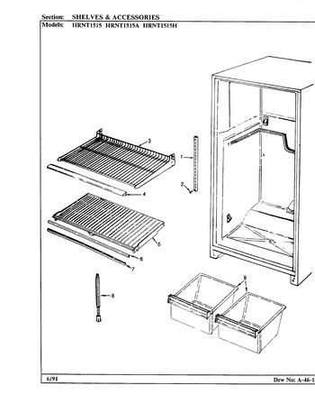 Diagram for HRNT1515H (BOM: BF11A)