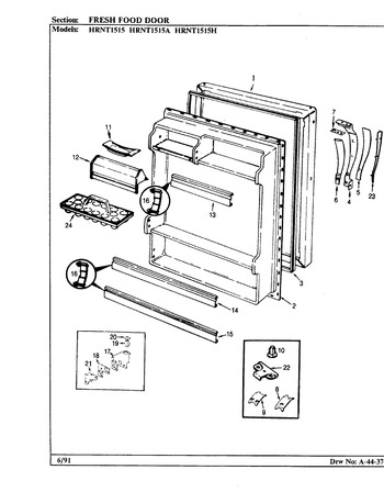 Diagram for HRNT1515A (BOM: BF10A)