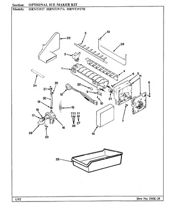 Diagram for HRNT1917A (BOM: BF55C)