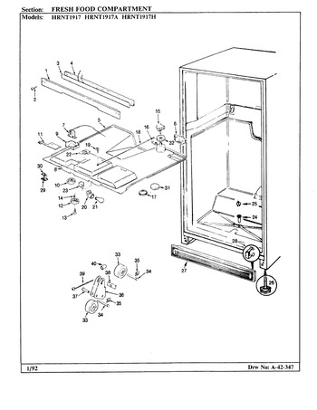 Diagram for HRNT1917A (BOM: BF55C)