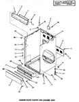 Diagram for 26 - Washer Outer Cabinet & Leveling Legs