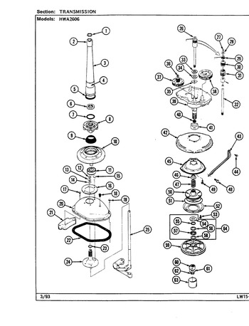 Diagram for HWA2606W