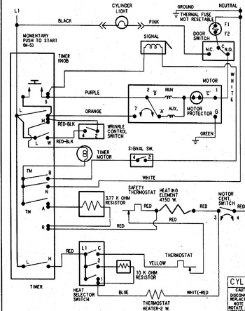 Diagram for PYET344AZW