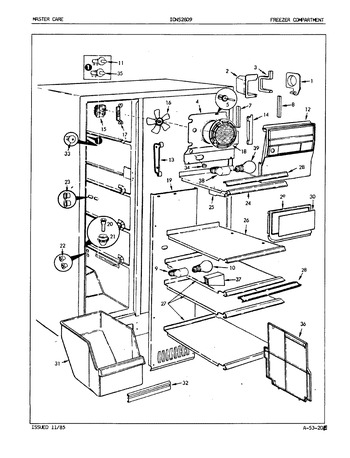 Diagram for ICNS28D9H (BOM: 5L52A)