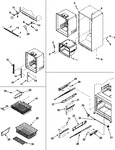 Diagram for 09 - Interior Cabinet & Freezer Shelves
