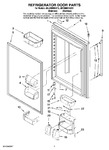 Diagram for 04 - Refrigerator Door Parts