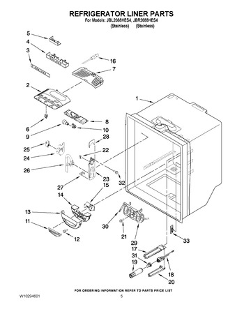 Diagram for JBL2088HES4