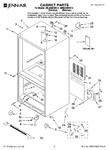 Diagram for 01 - Cabinet Parts