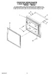 Diagram for 08 - Freezer Door Parts, Optional Parts