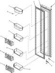 Diagram for 09 - Freezer Door (interior)
