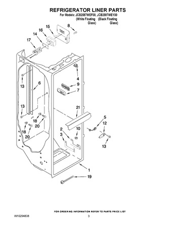 Diagram for JCB2587WEF00