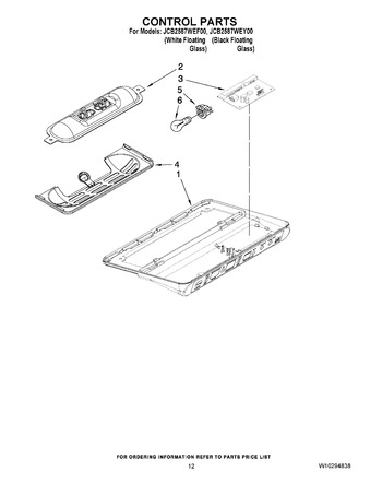 Diagram for JCB2587WEF00