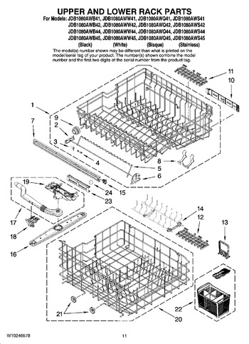 Diagram for JDB1080AWB41