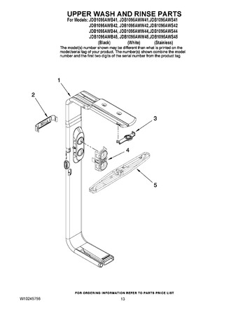 Diagram for JDB1095AWB44