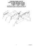 Diagram for 02 - Control Panel Parts