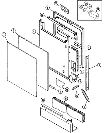 Diagram for MDC4100AWE