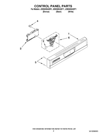 Diagram for JDB3650AWF1