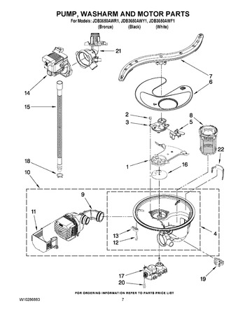 Diagram for JDB3650AWF1