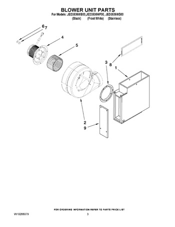 Diagram for JED3536WB00