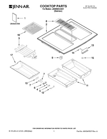 Diagram for JES9860CAS01