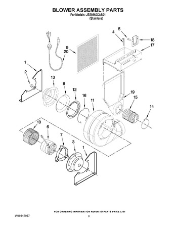 Diagram for JES9860CAS01