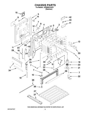 Diagram for JES9860CAS01