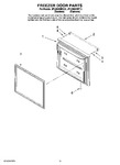 Diagram for 07 - Freezer Door Parts