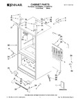 Diagram for 01 - Cabinet Parts