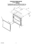 Diagram for 07 - Freezer Door Parts