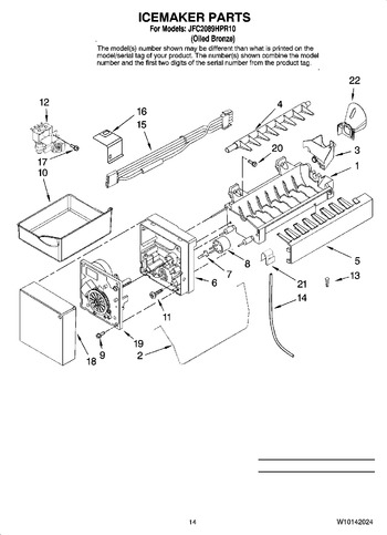 Diagram for JFC2089HPR10