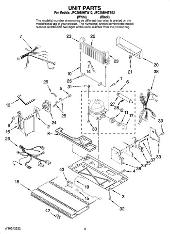 Diagram for JFC2089HTW12