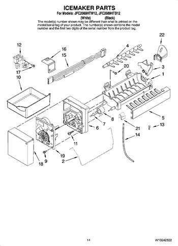 Diagram for JFC2089HTW12