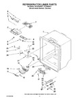 Diagram for 03 - Refrigerator Liner Parts