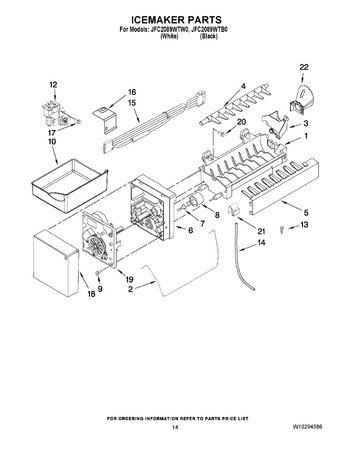 Diagram for JFC2089WTB0