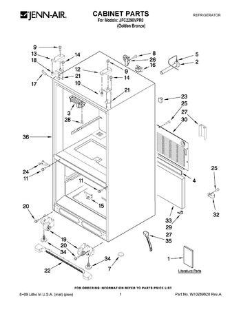 Diagram for JFC2290VPR0