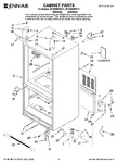 Diagram for 01 - Cabinet Parts