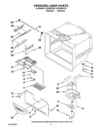 Diagram for JFD2589KES4