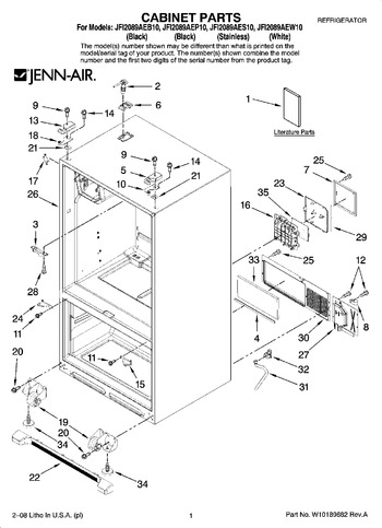 Diagram for JFI2089AEW10