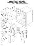 Diagram for 02 - Refrigerator Liner Parts