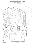 Diagram for 02 - Refrigerator Liner Parts