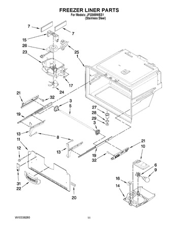 Diagram for JFI2089WES1