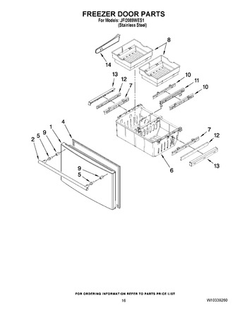 Diagram for JFI2089WES1