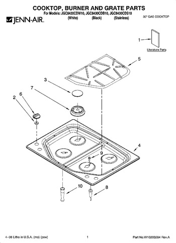 Diagram for JGC8430CDS10