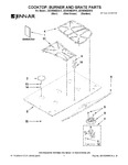 Diagram for 01 - Cooktop, Burner And Grate Parts