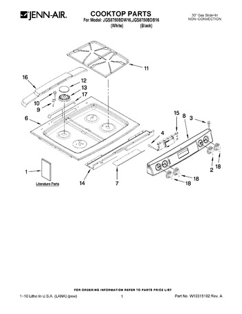 Diagram for JGS8750BDW16