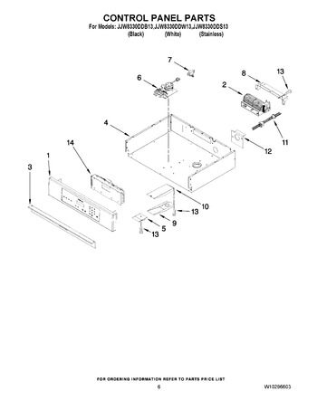 Diagram for JJW8330DDW13