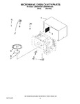 Diagram for 07 - Microwave Oven Cavity Parts