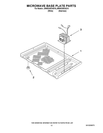 Diagram for JMW8330DAW16