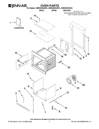 Diagram for JMW9330DAW16