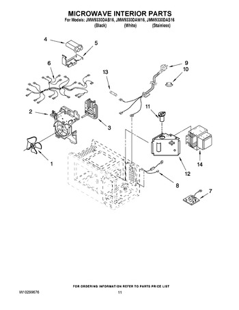 Diagram for JMW9330DAW16